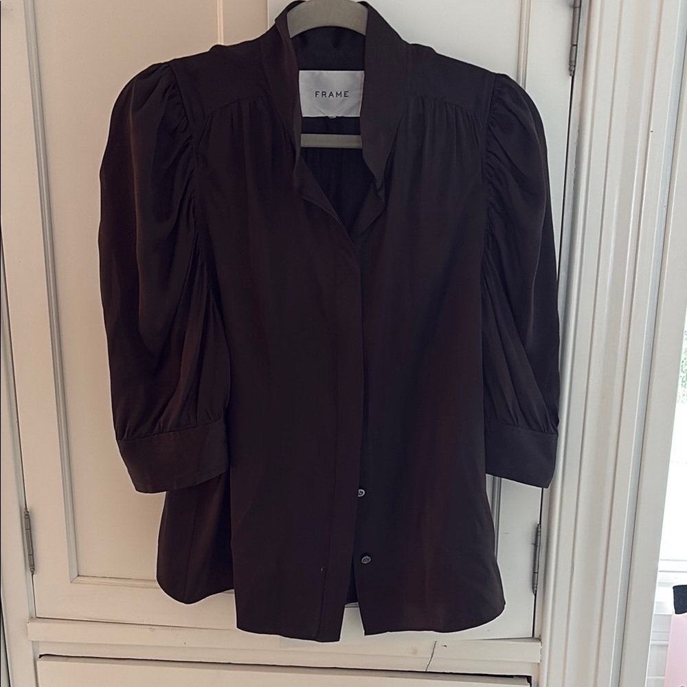 Frame Denim Women's brown top